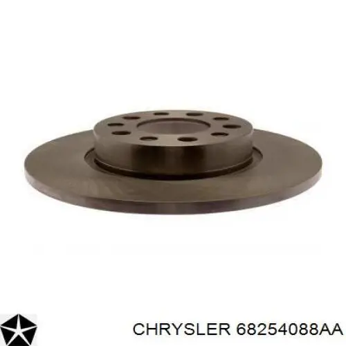 Задні дискові гальма Chrysler 68254088AA ціна, від 18.90 USD
