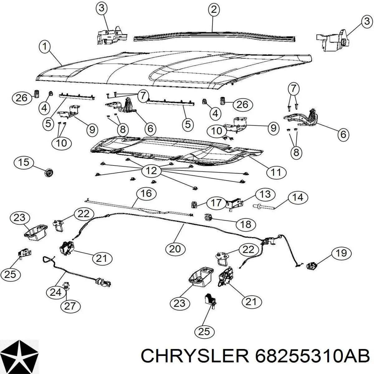  68255310AB Chrysler