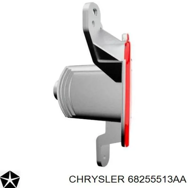 Купити 68255513AA Chrysler Відбивач бампера заднього правий