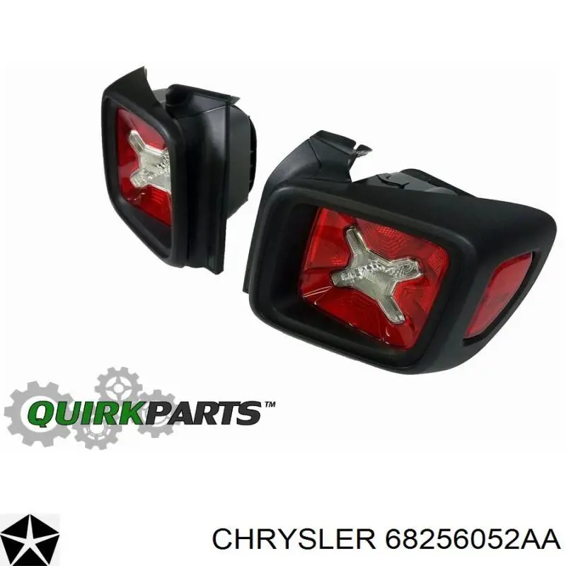 Задні ліхтарі Chrysler 52060576 ціна, від 63.98 USD