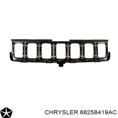 Облицювання радіатора Chrysler 68258419AC ціна, від 88.25 USD