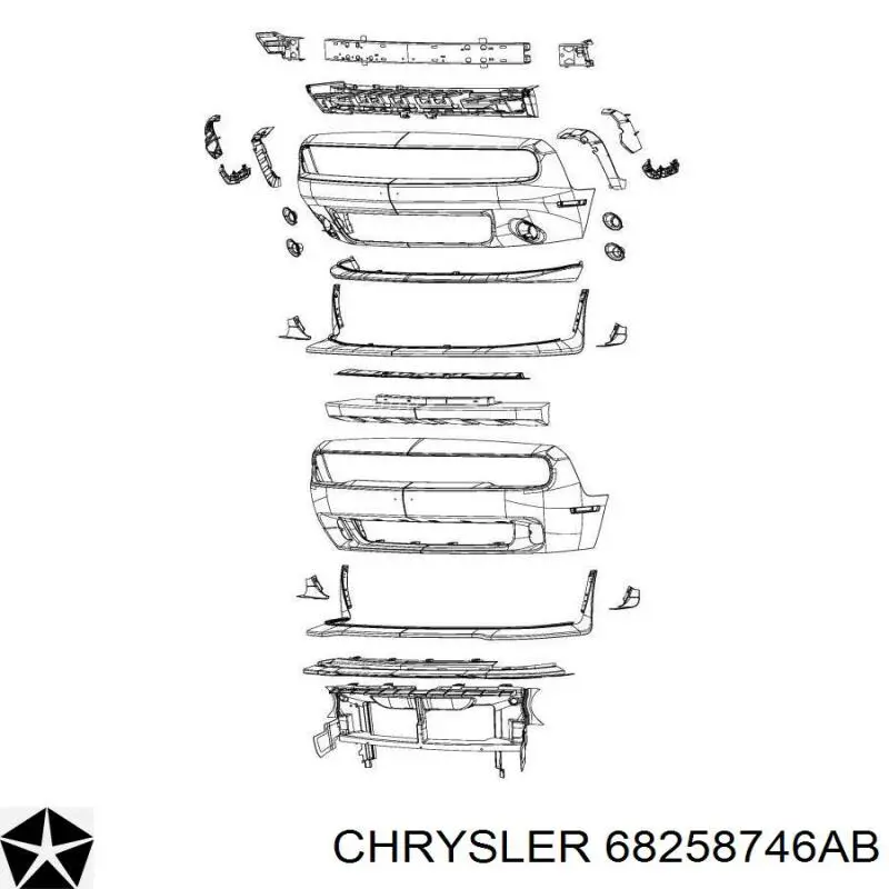  K68258746AB Fiat/Alfa/Lancia