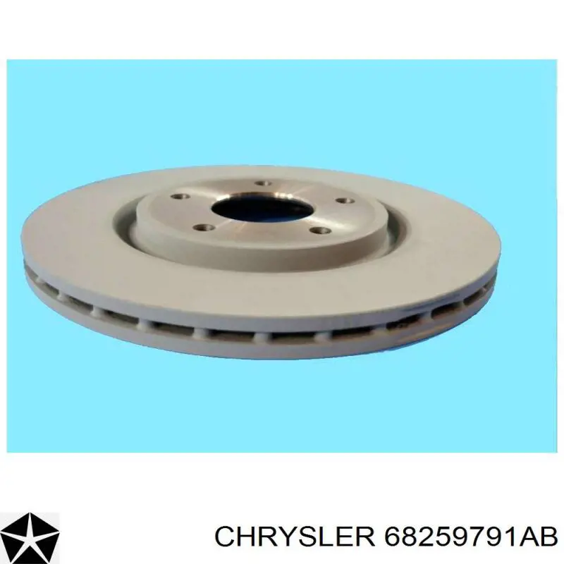 68259791AB Chrysler Гальмо дискове переднє