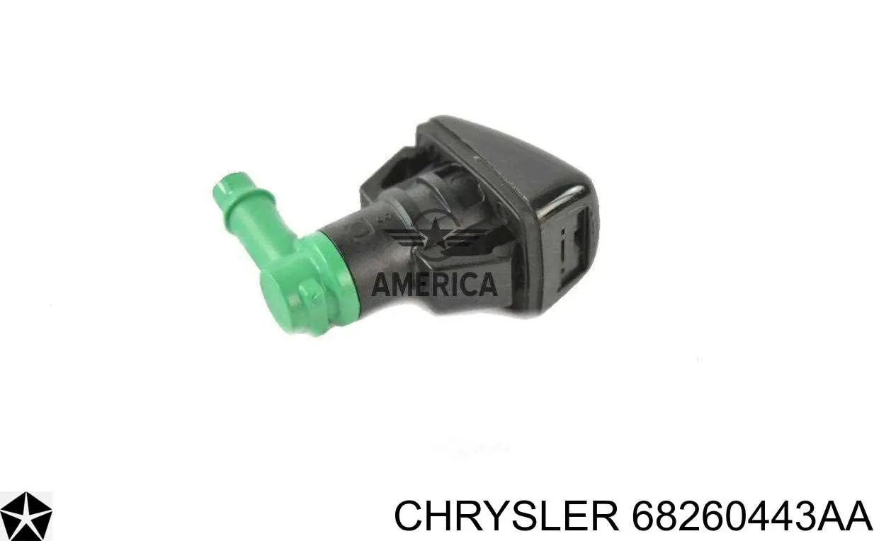 Купити 68260443AA Chrysler Форсунка омивача