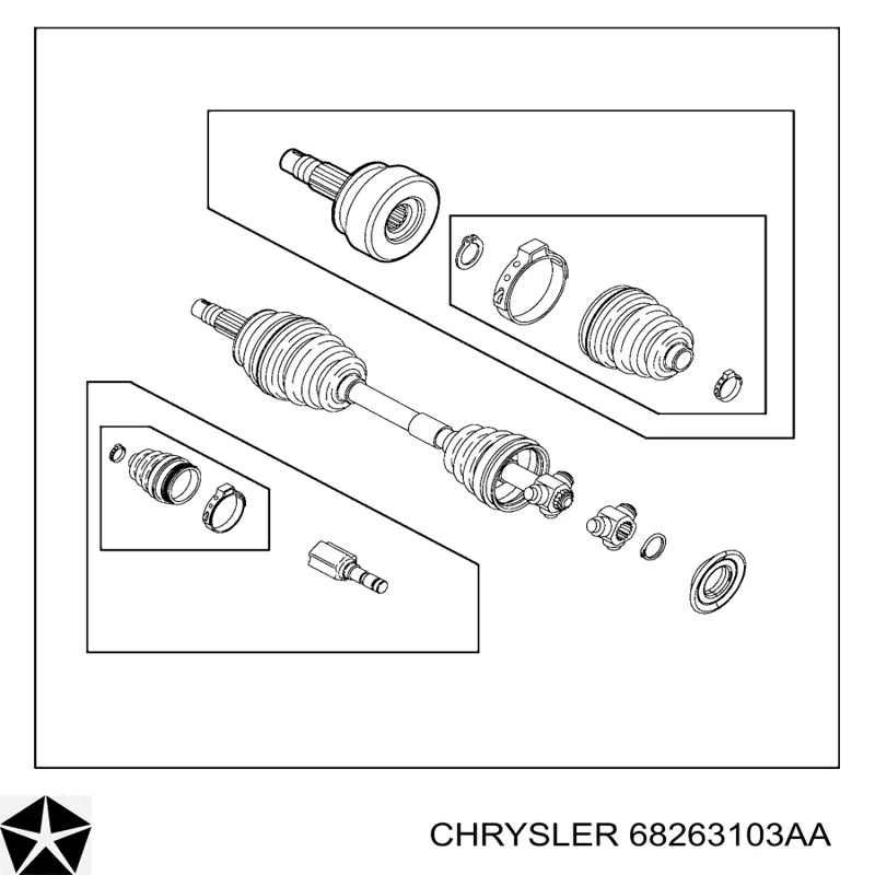 Купити 68263103AA Chrysler 
