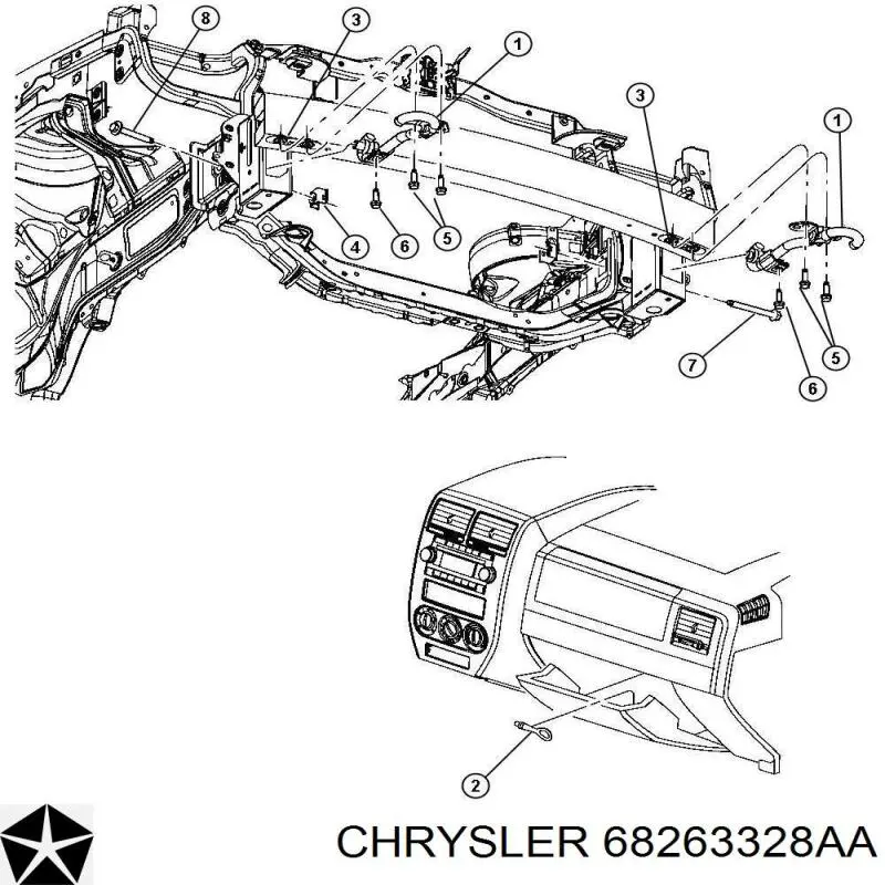  K05067531AA Fiat/Alfa/Lancia