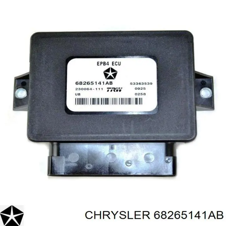 Блок керування (модуль) електромеханічного стояночного гальма Chrysler 68265141AB ціна, від 8.44 USD