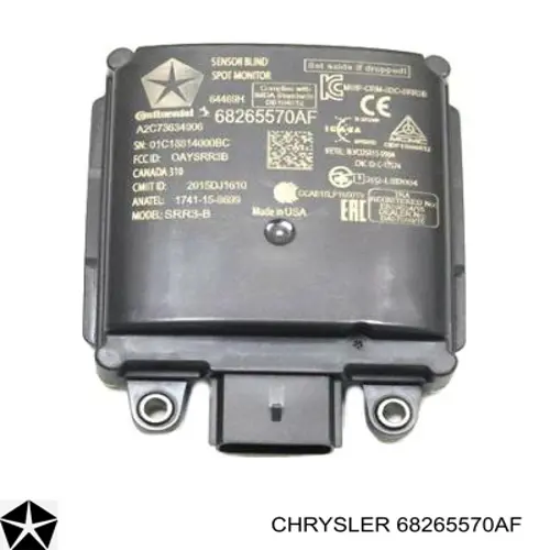 Датчик контролю мертвої зони, задній Chrysler 68418245AC ціна, від 88.68 USD
