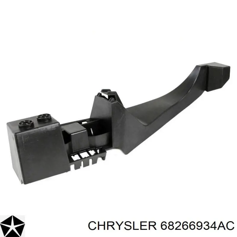 Кронштейн бампера заднього, правий Chrysler 68266934AC ціна, від 13.47 USD