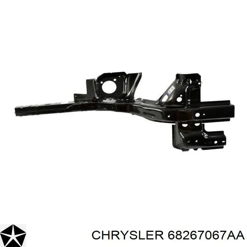 Лонжерон рами передній лівий Chrysler 68267067AB ціна, від 123.73 USD
