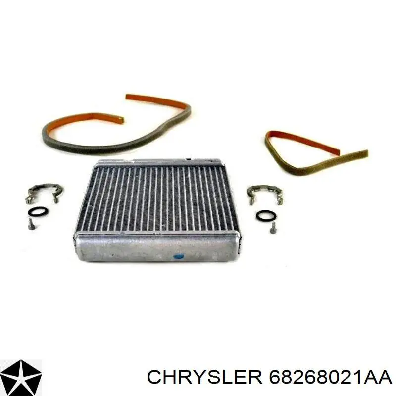 Купити 68268021AA Chrysler Радіатор пічки (обігрівача), задній