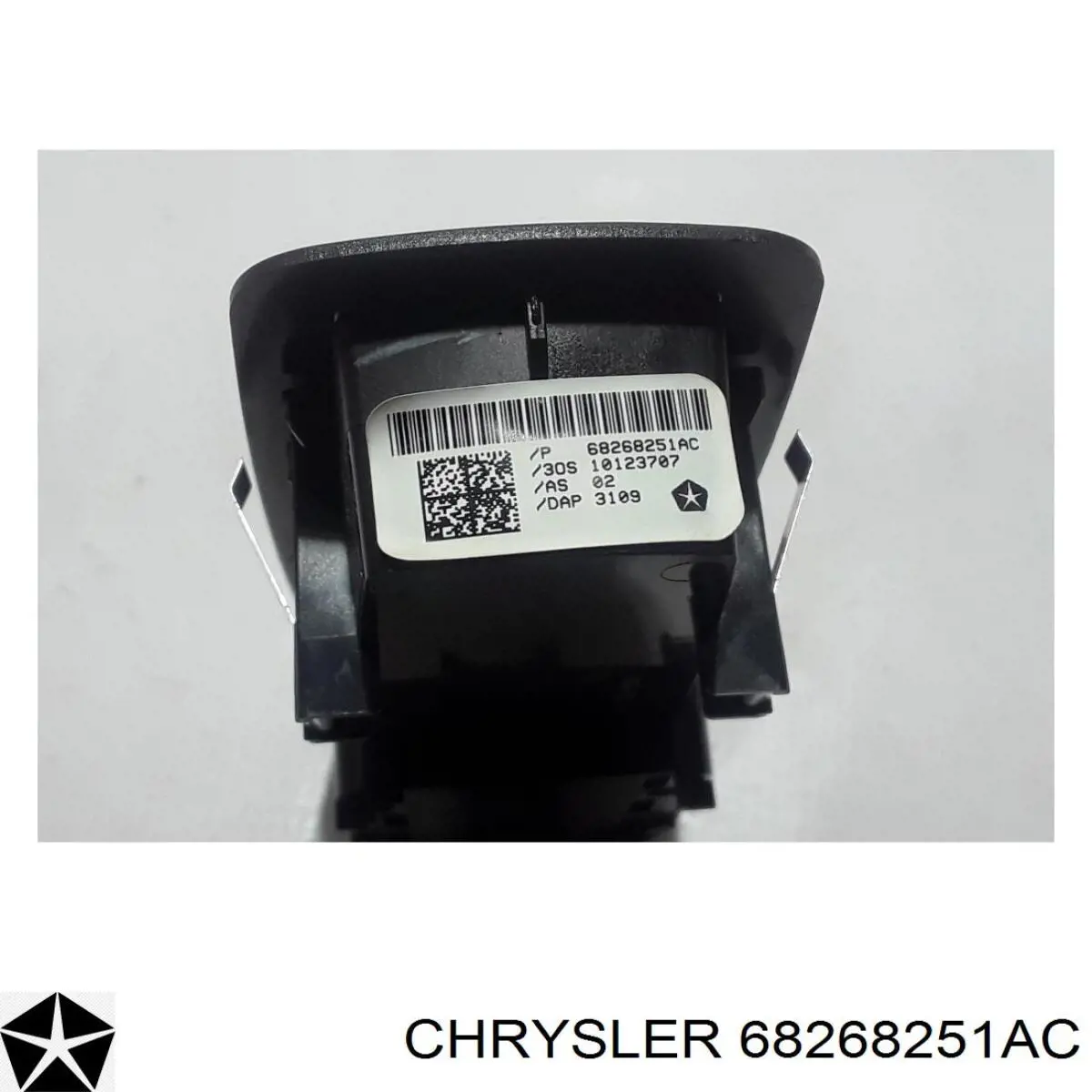 Кнопковий блок керування склопідіймачами передній правий 68268251AC Chrysler
