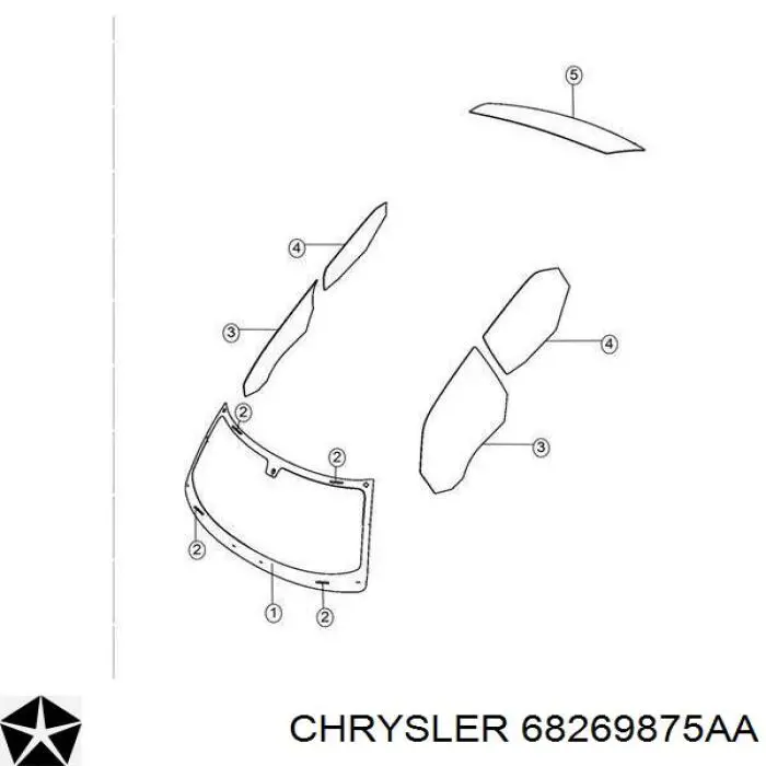 Лобове скло GS1805D13 XYG