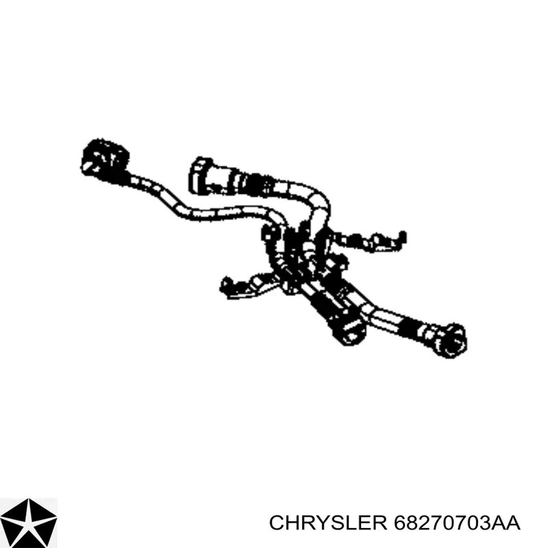  Chrysler 68270703AA ціна, від 23.96 USD