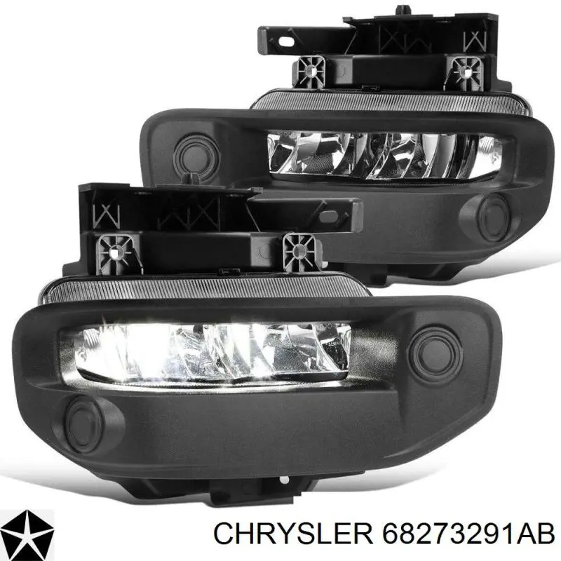 Купити 68273291AB Chrysler Фара протитуманна, ліва