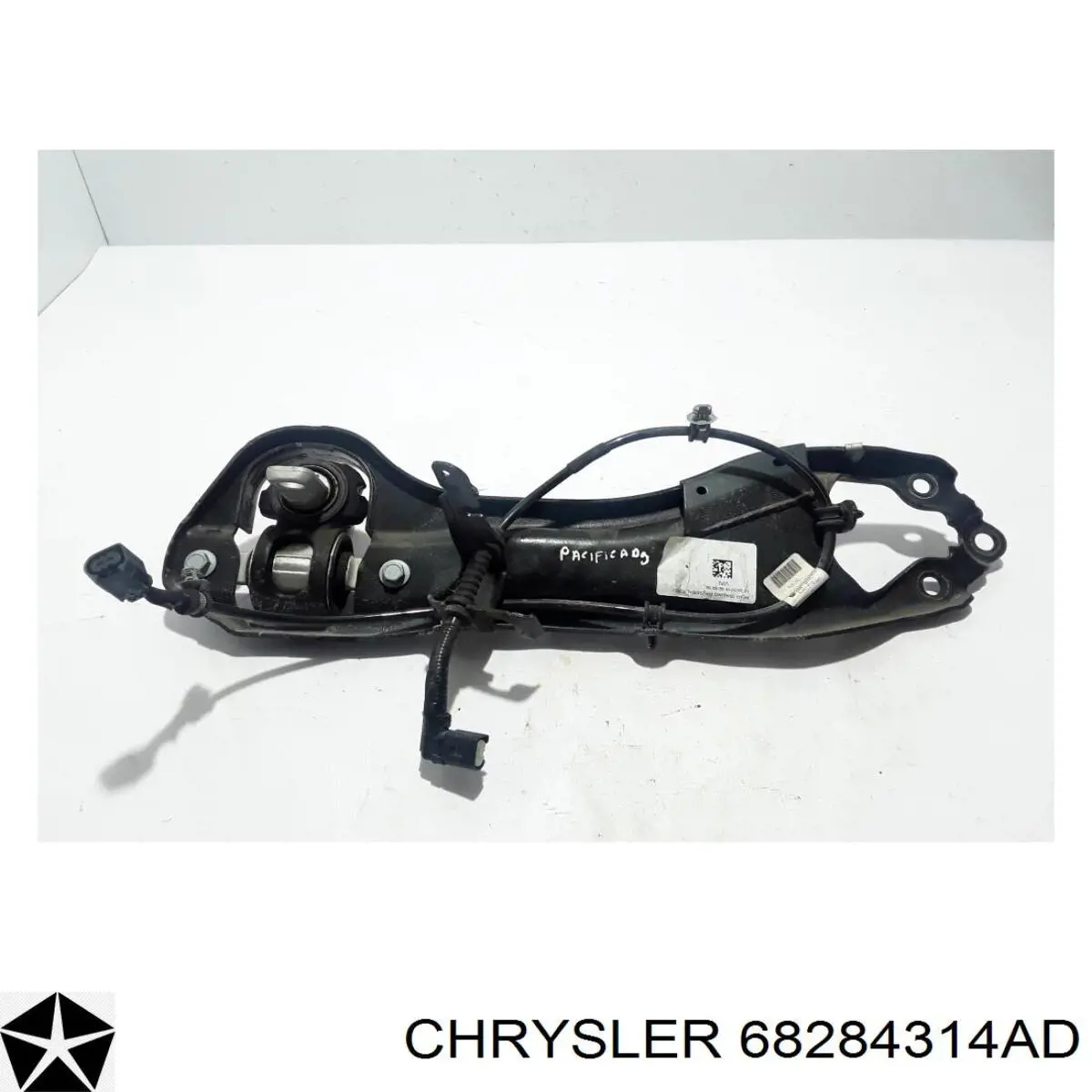 Купити 68284314AD Chrysler Важіль/тяга задньої підвіски подовжній нижній, правий