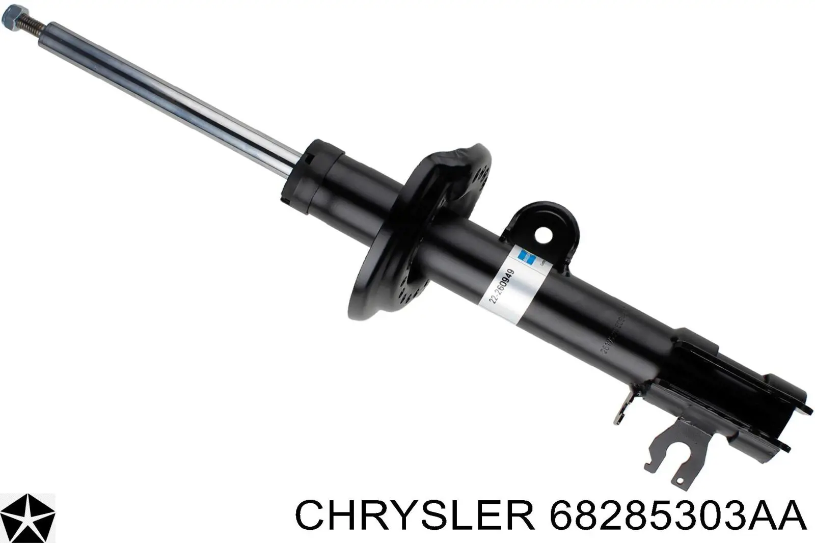 68295498AA Chrysler Ліва передня стійка