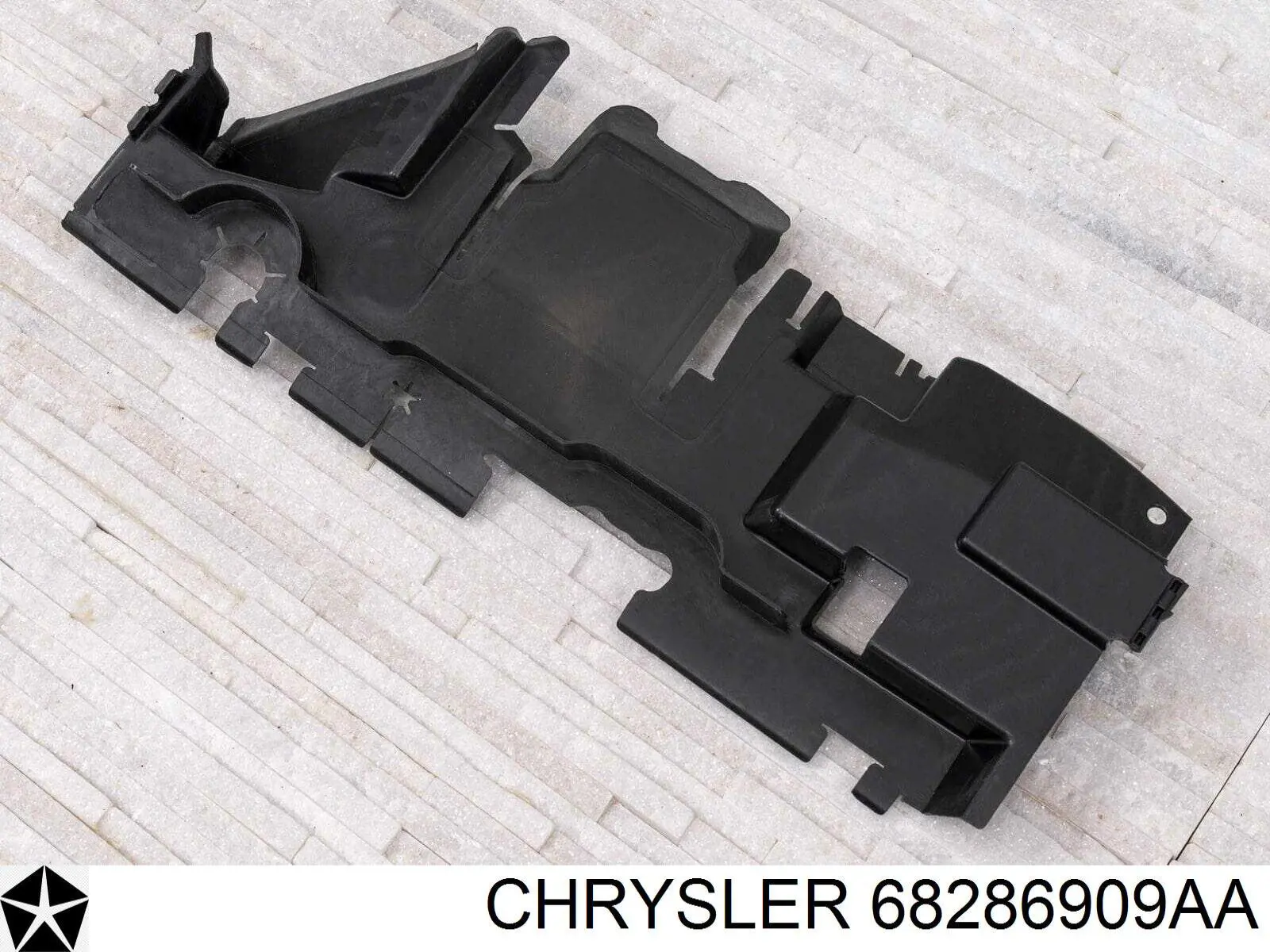 68286909AA Chrysler Повітропровід (дефлектор) радіатора, лівий