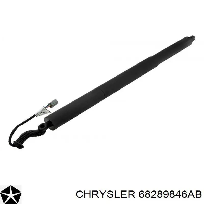 68289846AB Chrysler Амортизатор скла задньої, 3/5-ї двері (ляди)
