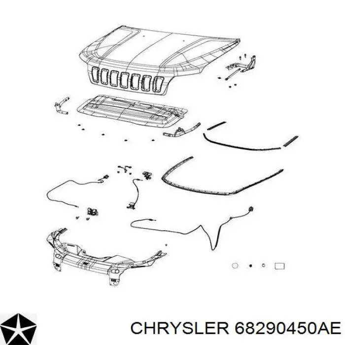 Капот FPS FP3813281P ціна, від 272.91 USD