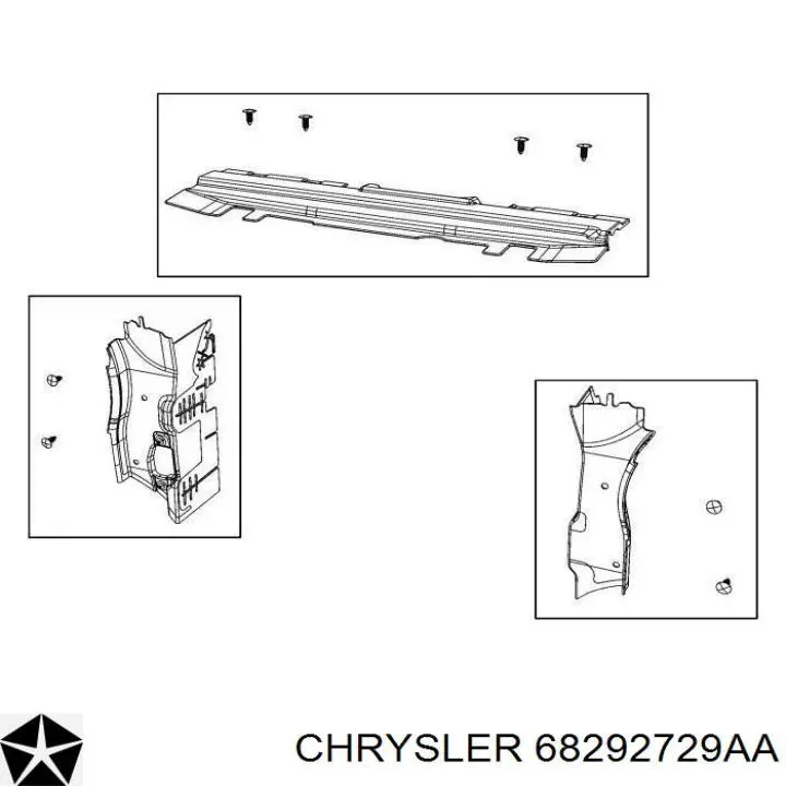 Звуковий сигнал Jeep Wrangler iiI (JK) 07 ... 68292729AA