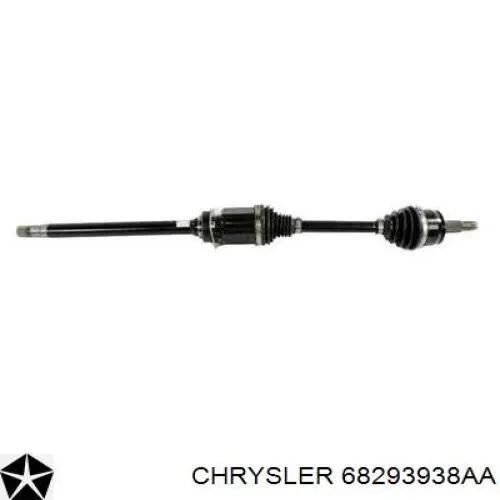 68293938AA Chrysler Привід передній правий