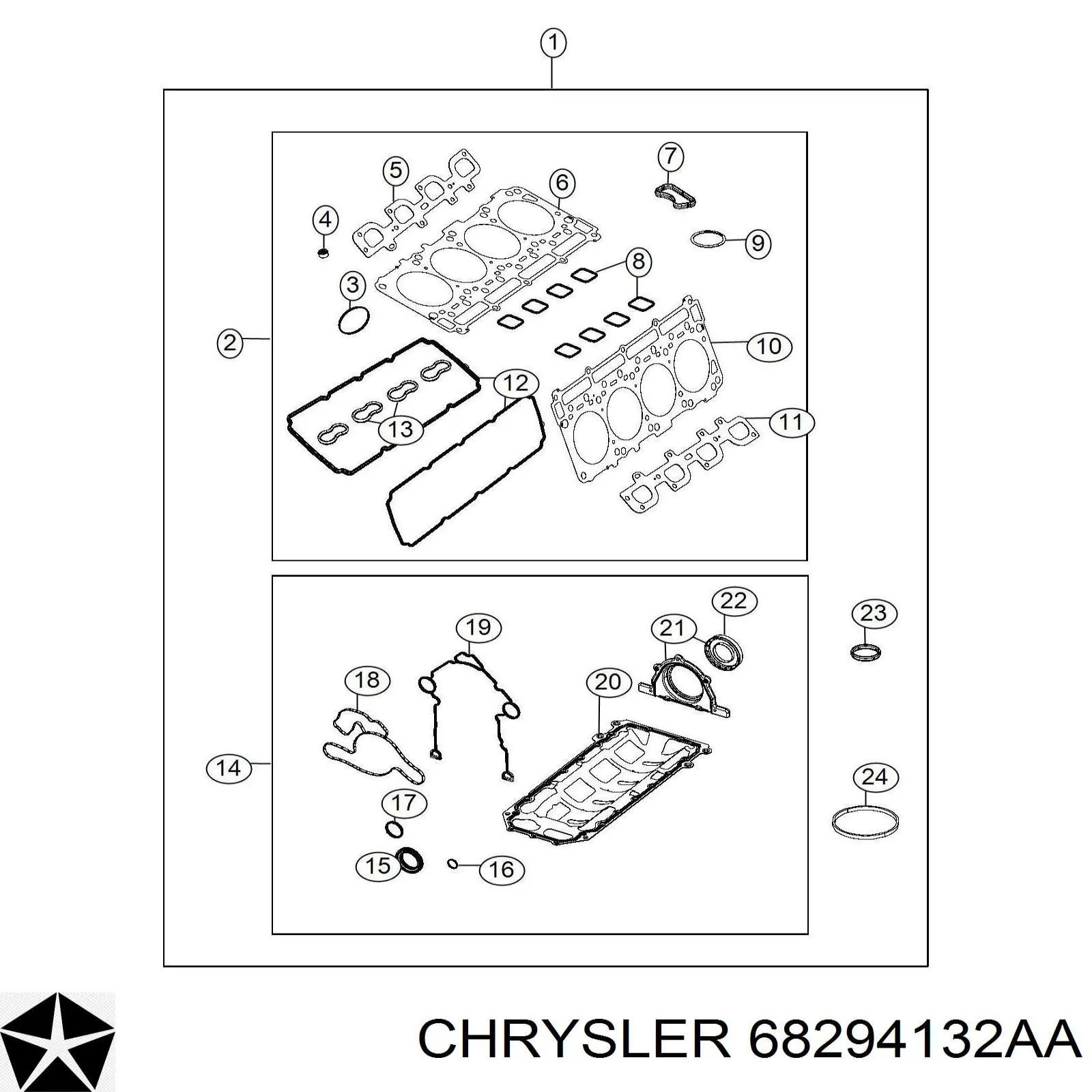  68294132AB Chrysler