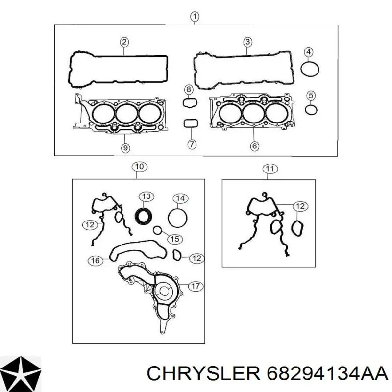  K68294134AC Fiat/Alfa/Lancia