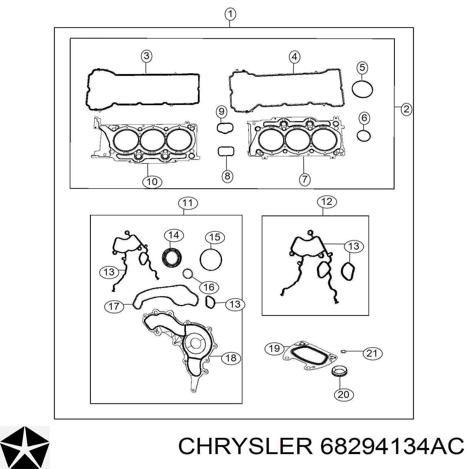  68294134AC Chrysler