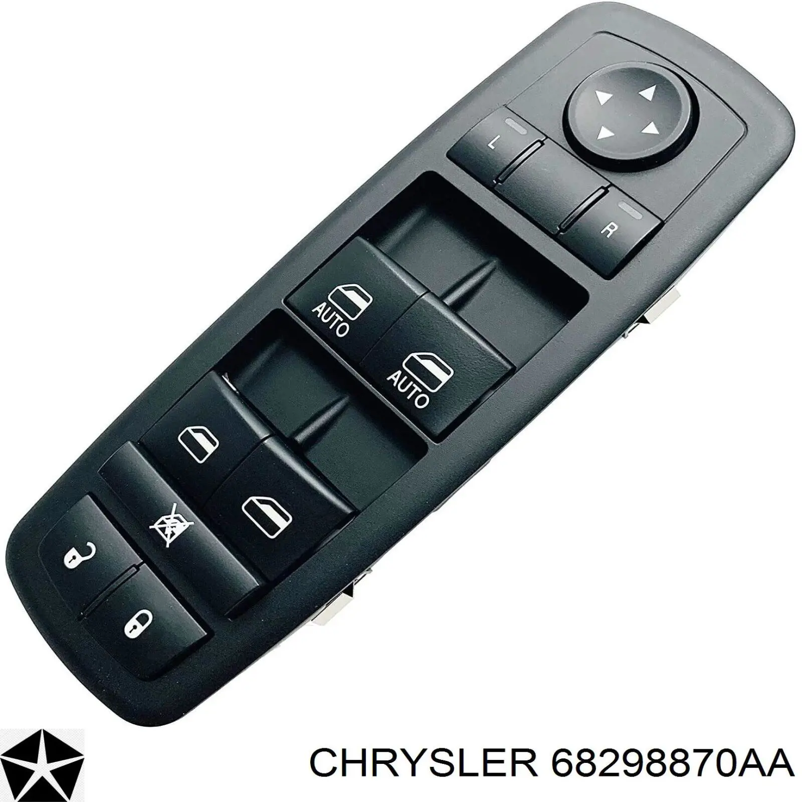 Купити 68298870AA Chrysler Кнопковий блок керування склопідіймачами передній лівий