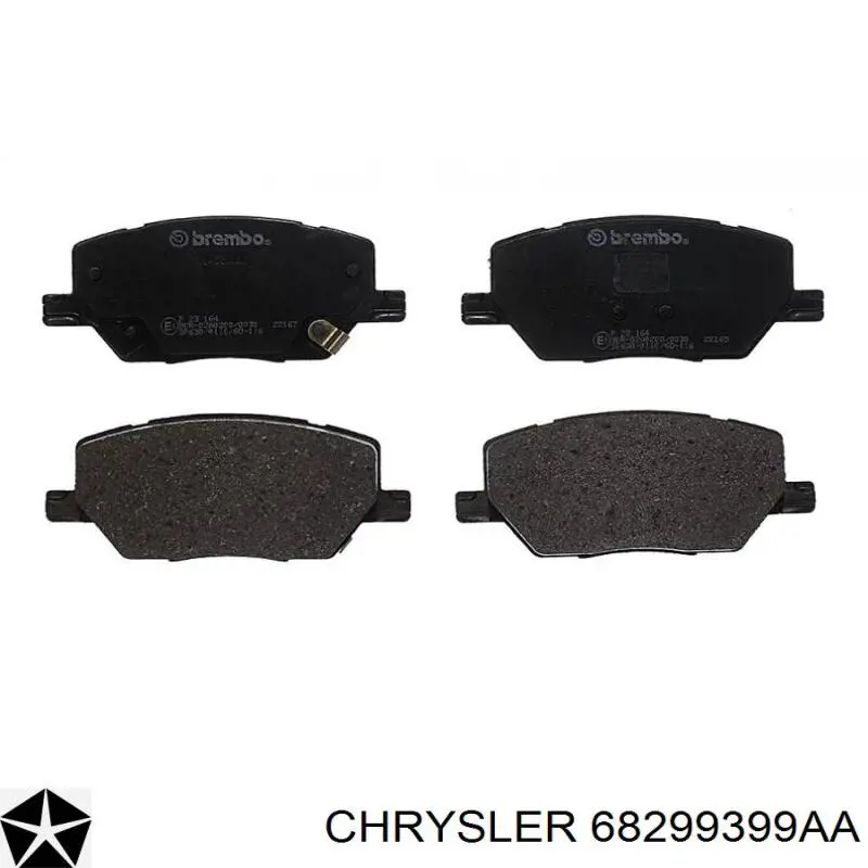  Chrysler 68299399AA ціна, від 25.34 USD