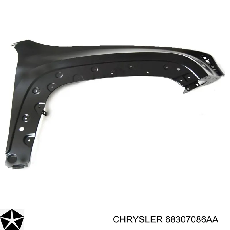 Крило переднє праве 68309686AA Chrysler