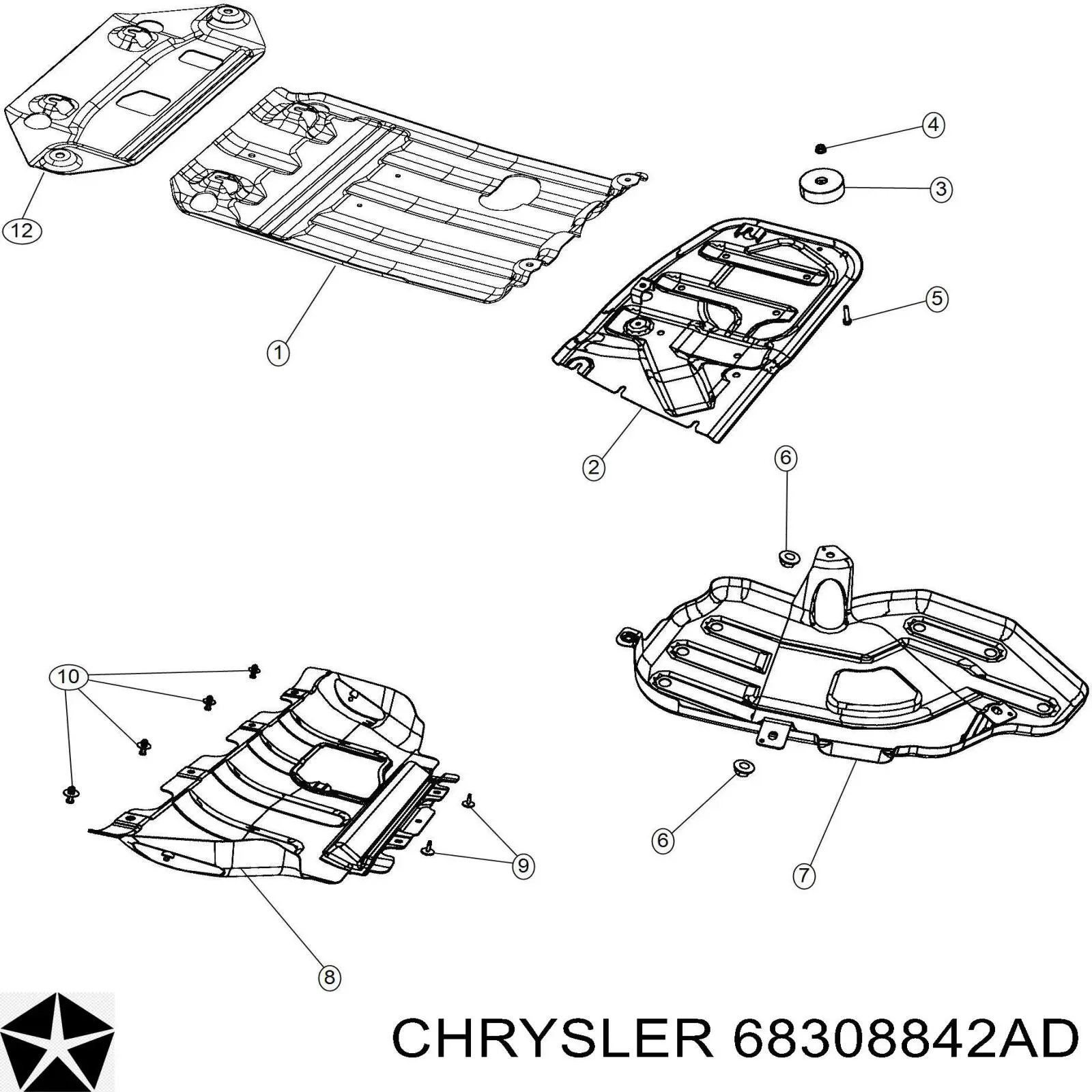  68308842AC Chrysler