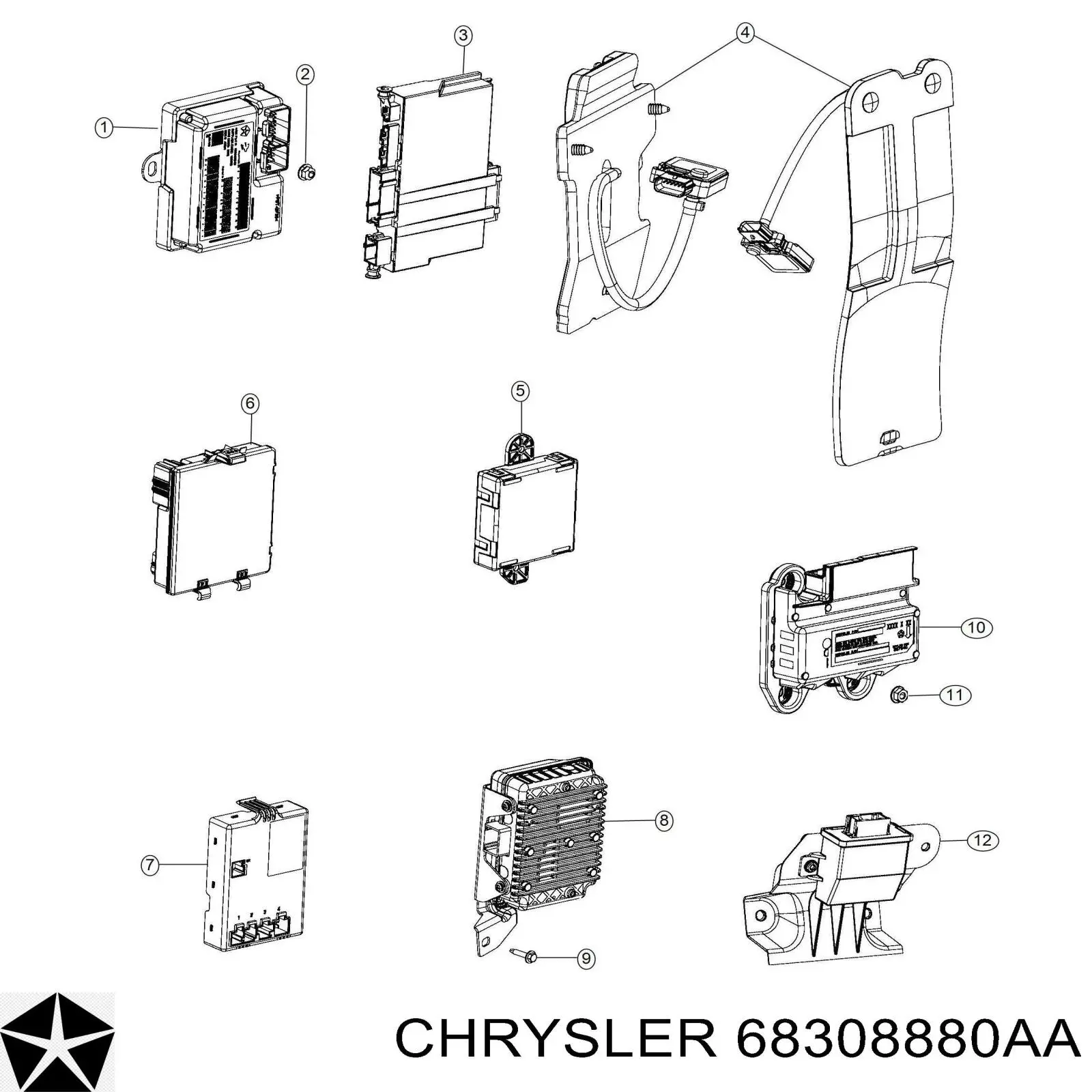  68451233AB Chrysler