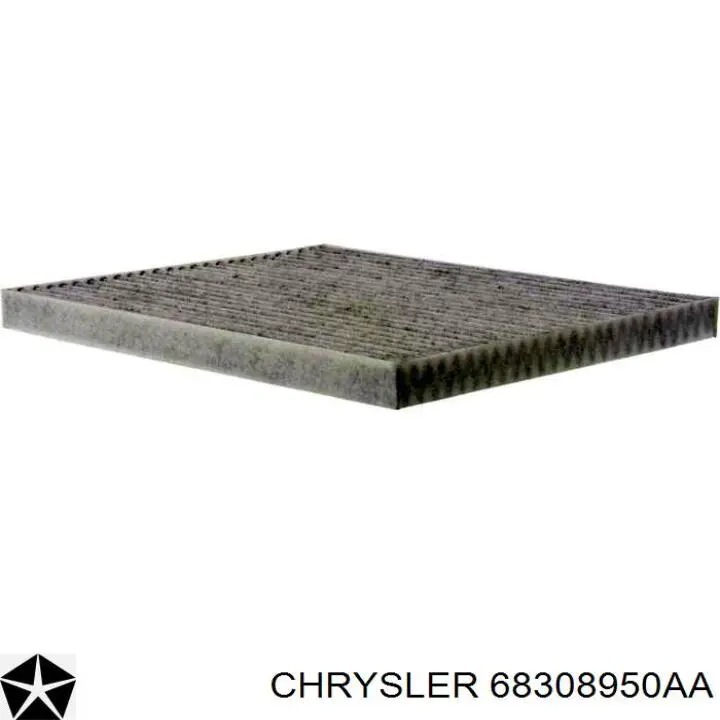 Фільтр повітряний обігрівача Chrysler 68308950AA ціна, від 15.48 USD