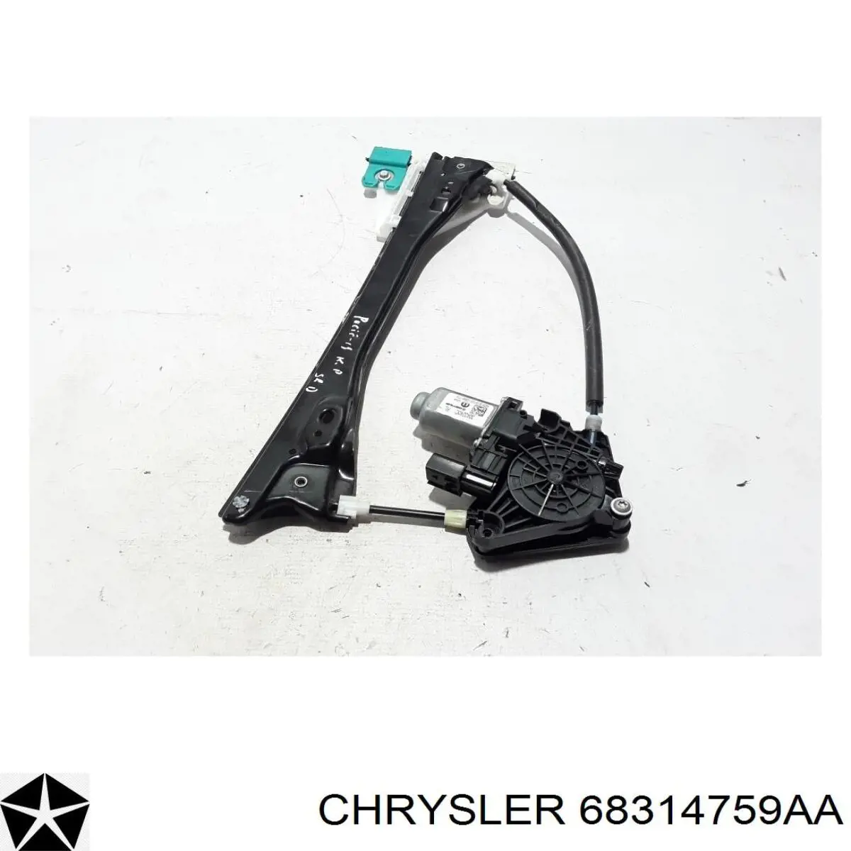 Механізм склопідйомника двері задньої, лівої Chrysler 68314759AA ціна, від 76.19 USD