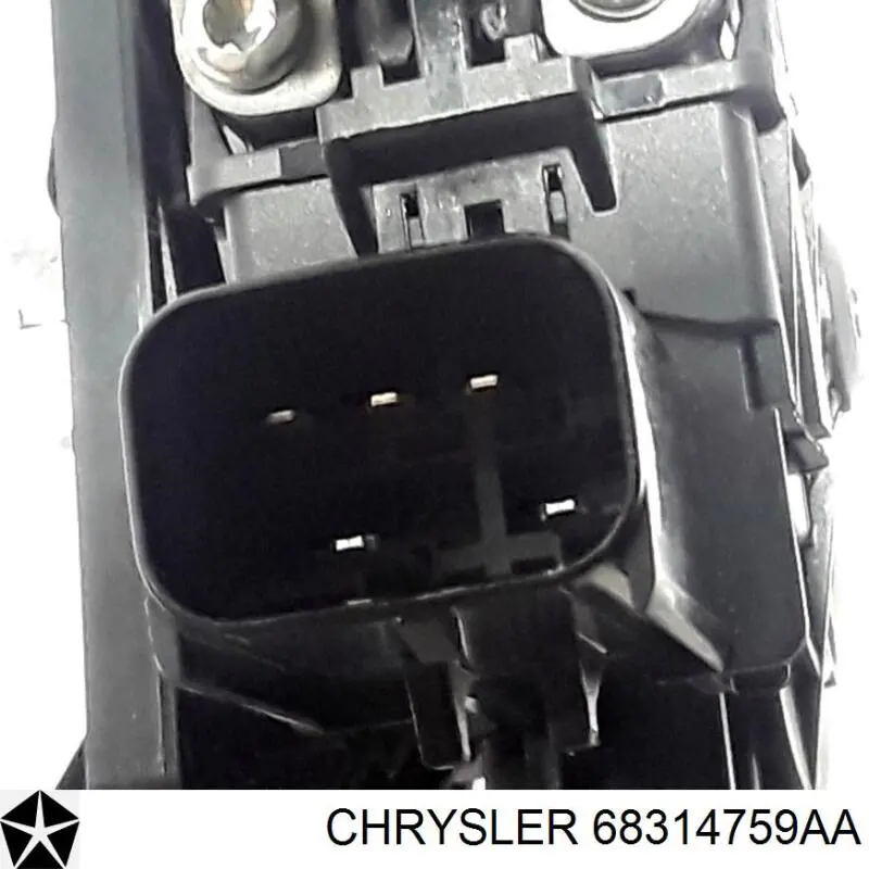 Купити 68314759AA Chrysler Механізм склопідіймача двері задньої, лівої