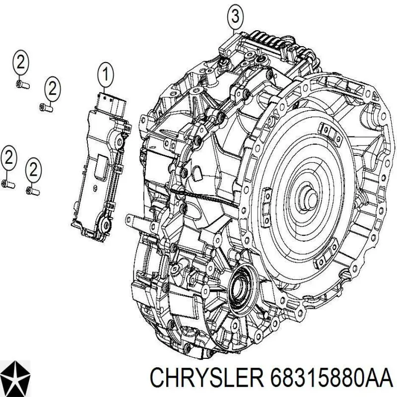 68315880AA Chrysler 