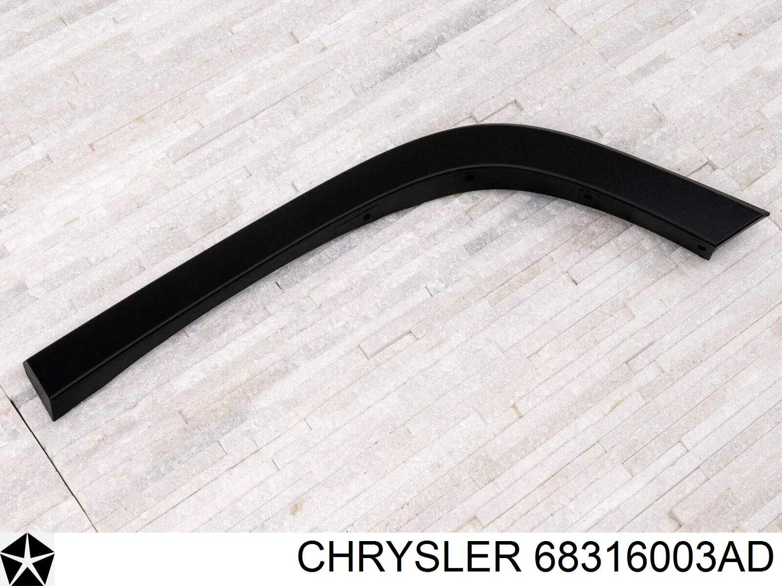 Розширювач заднього крила, лівий 68316003AD Chrysler