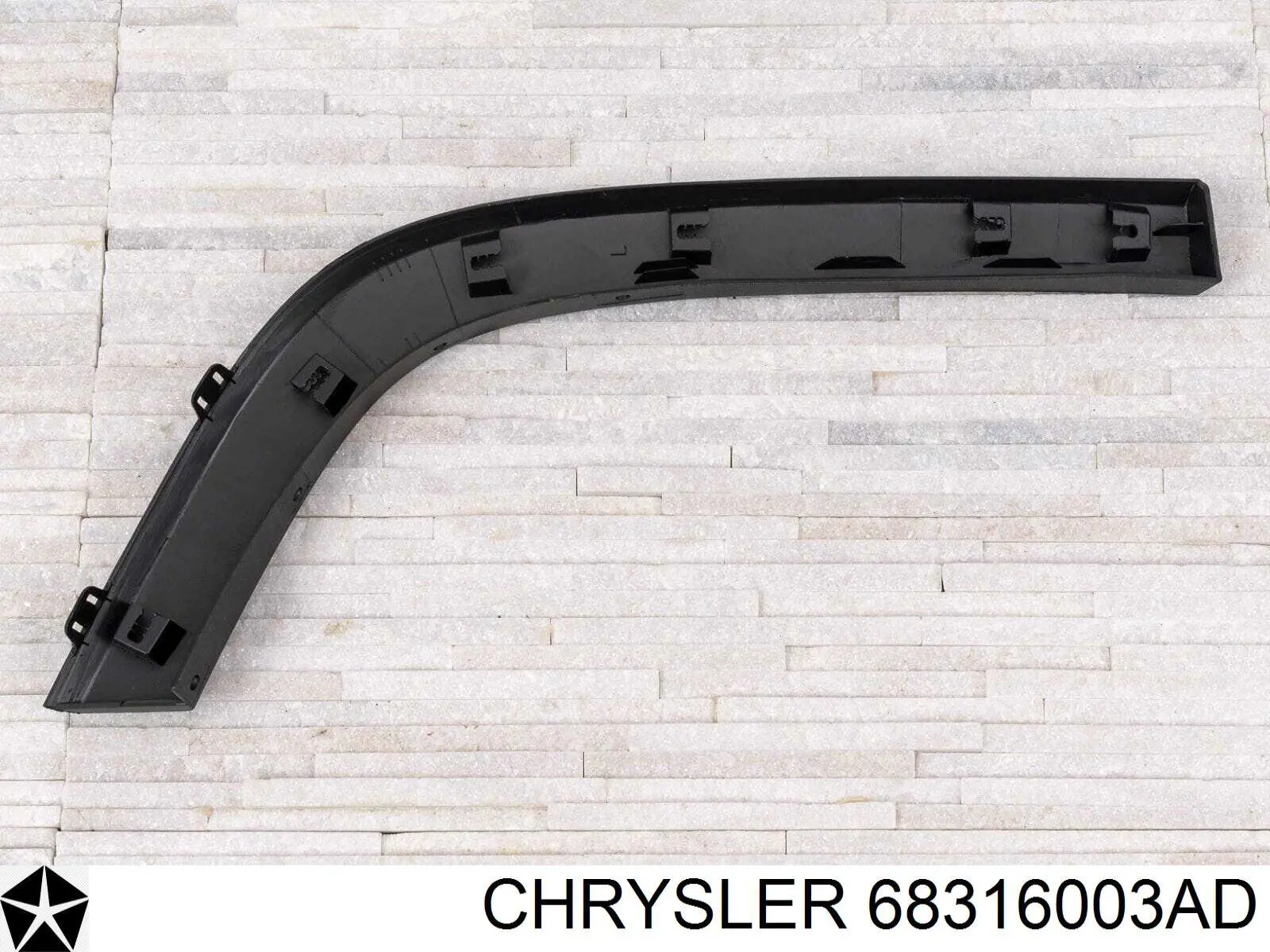 68316003AD Chrysler Розширювач заднього крила, лівий