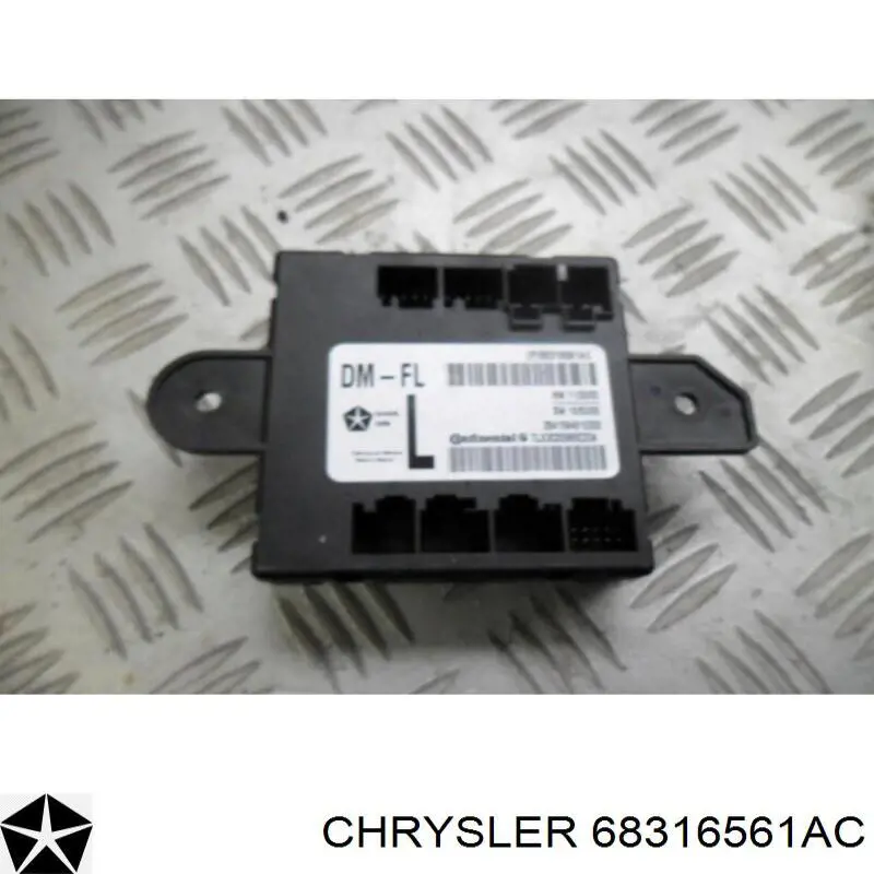 68245461AB Chrysler Блок комфорту передніх дверей