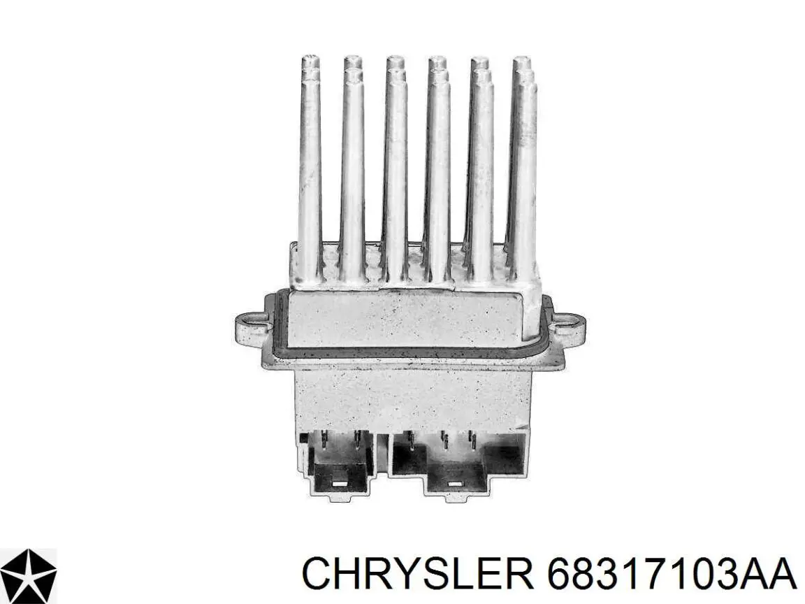 68317103AA Chrysler Реле вентилятора