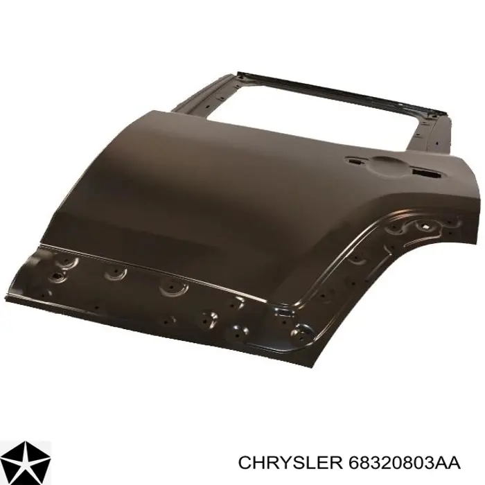 Двері задні Chrysler 68320803AA ціна, від 218.80 USD