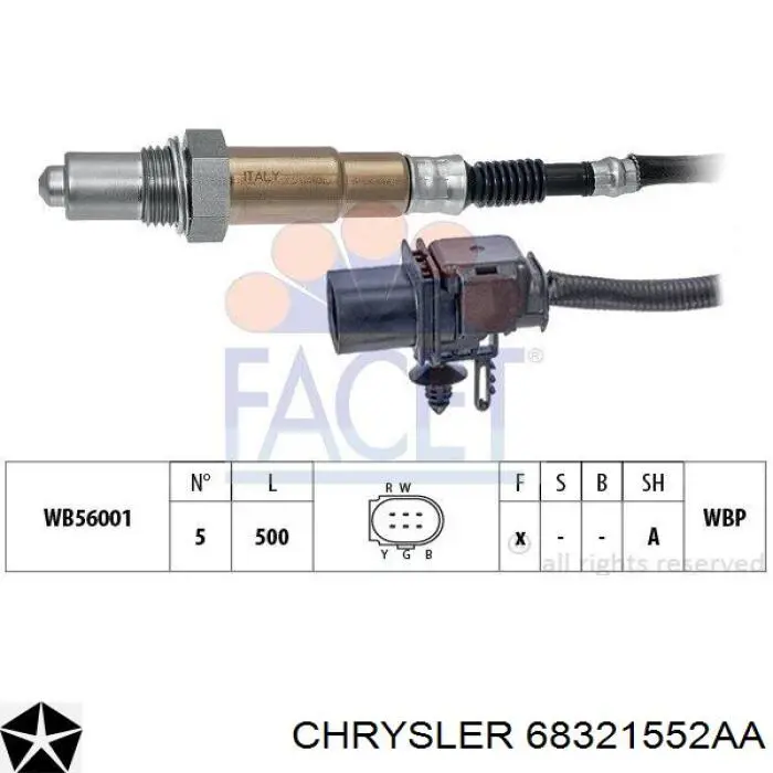 68321552AA Chrysler 