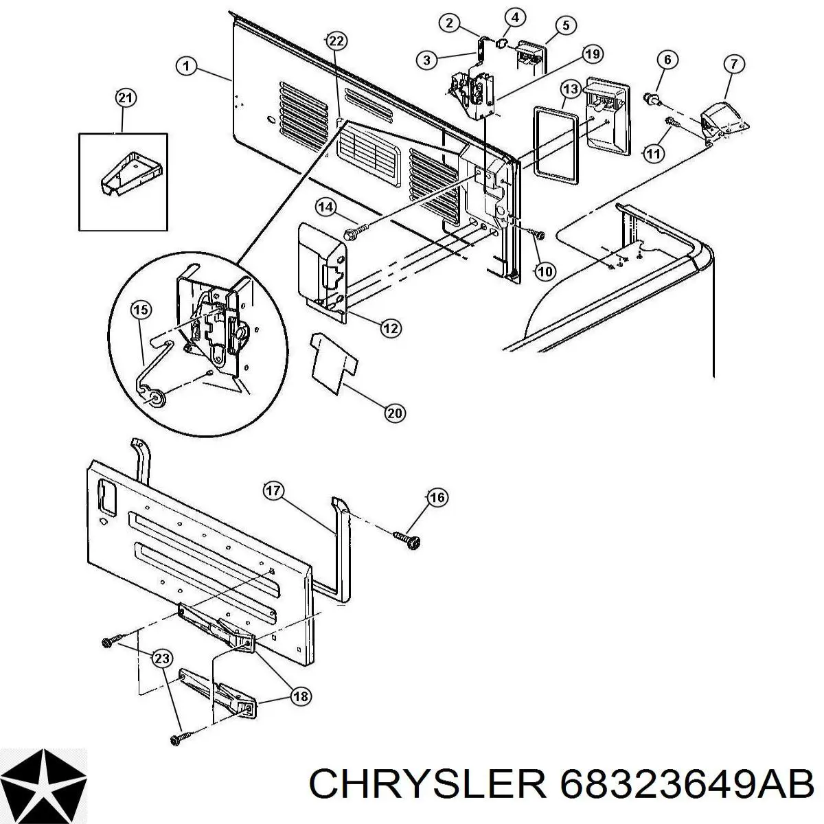 68323649AB Chrysler 