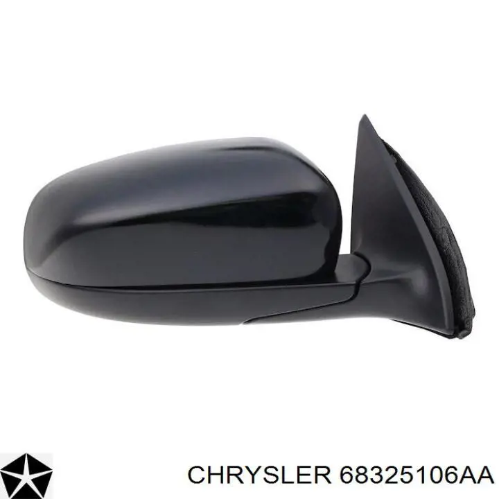 68325106AA Chrysler Праве дзеркало заднього виду