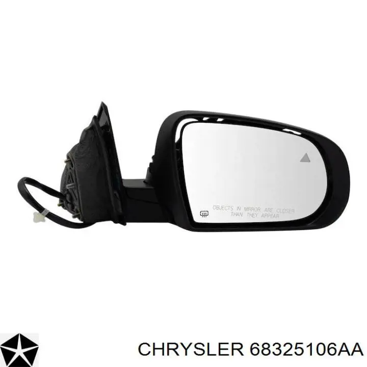 68325106AA Chrysler Праве дзеркало заднього виду