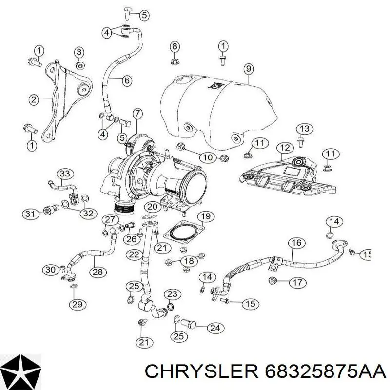 Купити 68325875AA Chrysler 