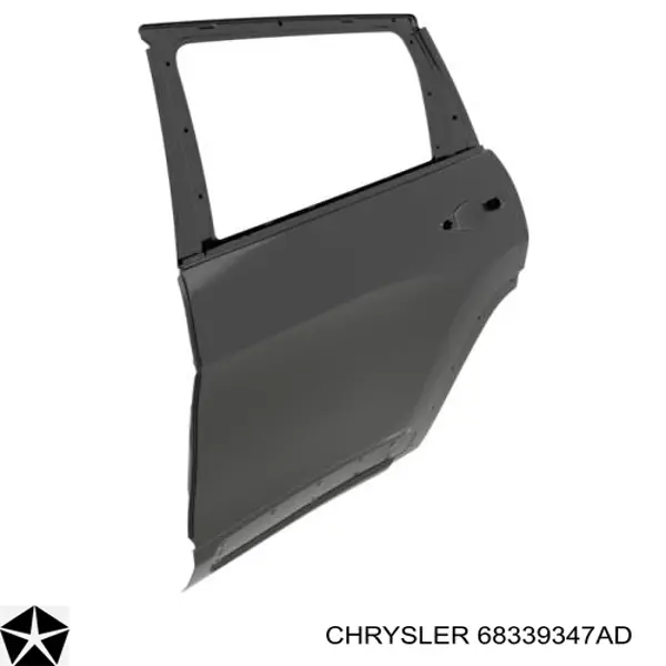 Двері задні Chrysler 68339347AD ціна, від 266.04 USD