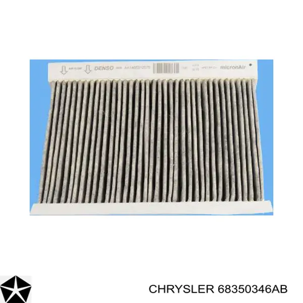 Купити 68350346AB Chrysler Фільтр салону вугільний
